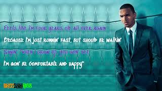 Chris Brown - 4 Years Old [LYRIC VIDEO]