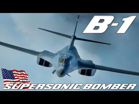 B-1 Lancer "The Bone" ] North American Supersonic Variable Sweep Wing, Heavy Bomber