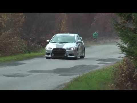 49 Rajd Żubrów 2015 - Lauterbach / Walaszek - Mitsubishi Lancer Evo X [MaxxSport]