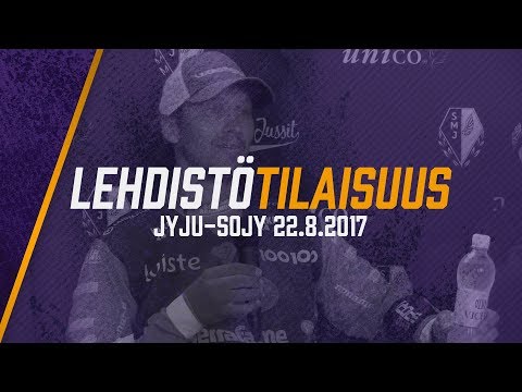 Lehdistötilaisuus: JyJu - SoJy 22.8.2017