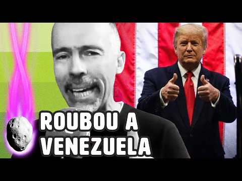 JAMIL CHADE REVELA NO ICL QUE DONALD TRUMP QUER SAQUEAR US$ 4 BILHÕES EM OURO DA VENEZUELA | PLANTÃO