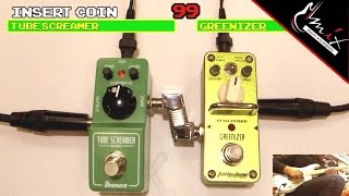 Video thumbnail for Pedala: TOMSLINE AGR-3 GREENIZER vs Tube Screamer by Mix Music Company