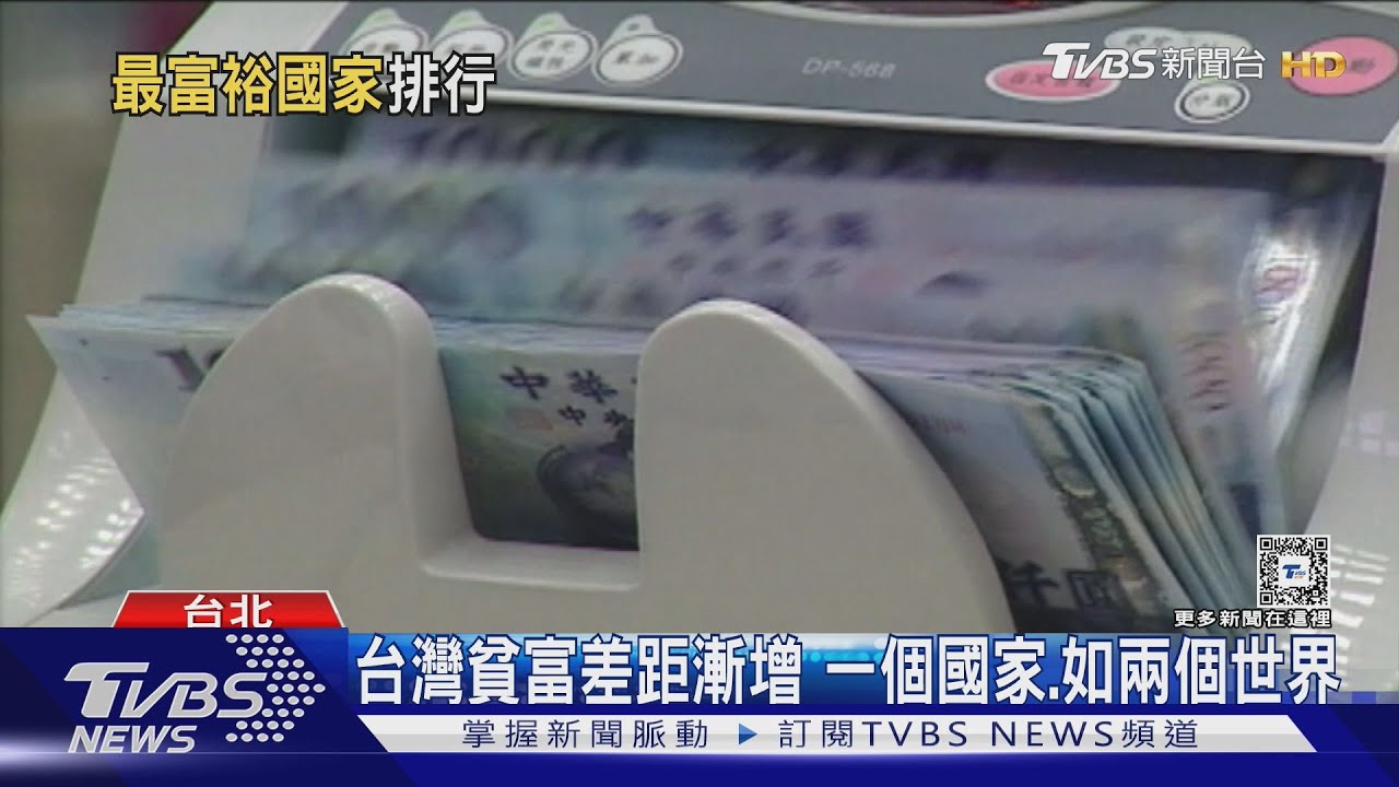 台灣是全球第14富裕國家！但貧富差距增、低薪困境無解　社會弱勢需大家多關注