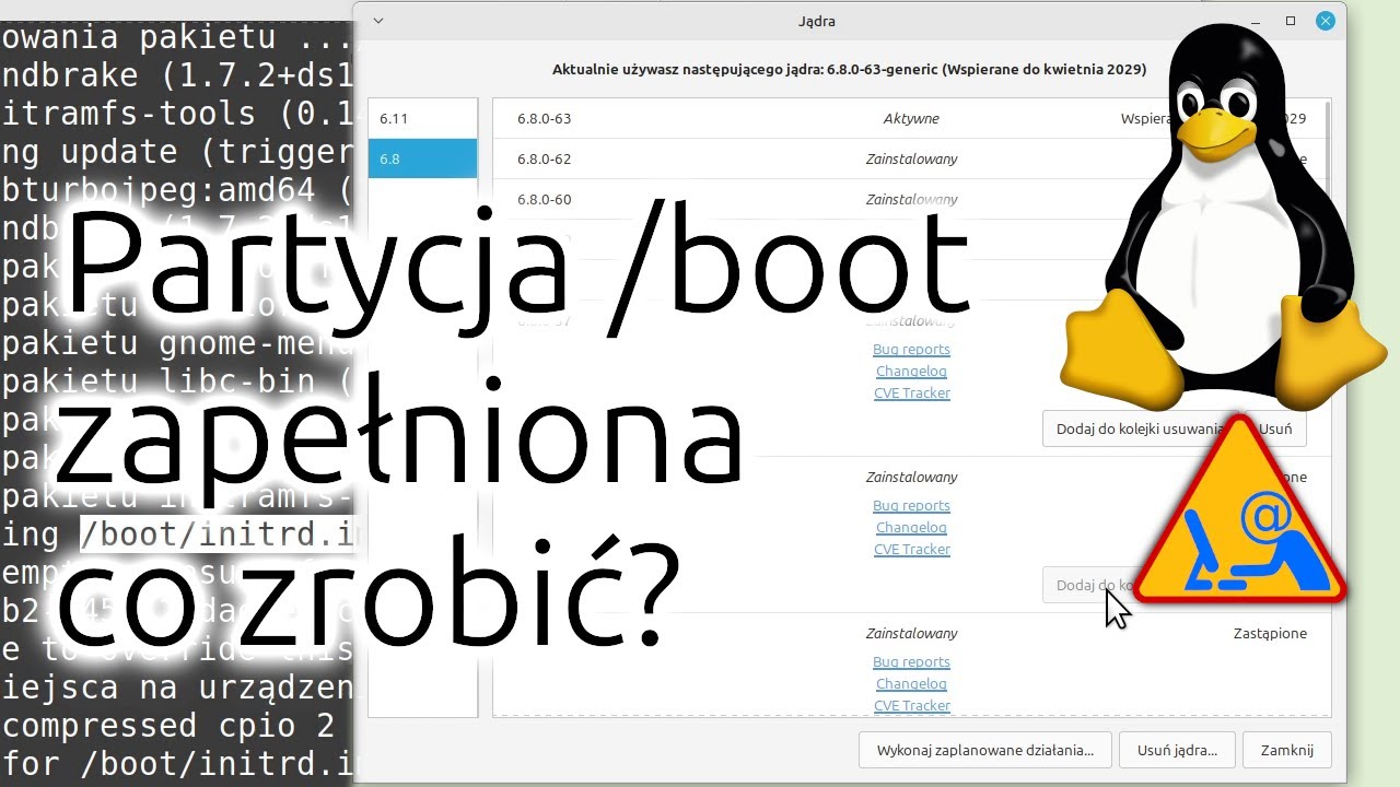 Guide - /boot partition full, what to do?