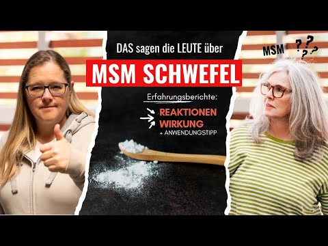 MSM reviews, effects & application tips | The sulfur all-rounder