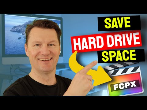 Save Hard Drive Space - Final Cut Pro X Tutorial