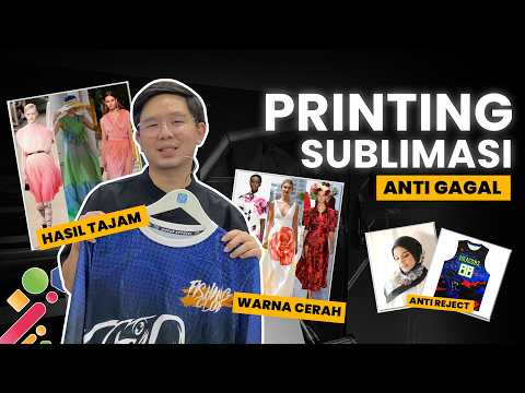 CARA AGAR HASIL PRINTING SUBLIMASI CERAH DAN TAJAM| Rhinotec GT Series