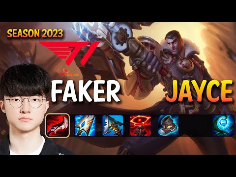 T1 Faker JAYCE vs VEX Mid - Patch 13.17 KR Ranked