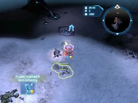 Ⓦ Halo Wars Legendary Campaign Walkthrough - Mission 2 ▪ Relic Approach, part 2 / 2