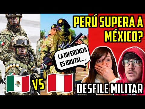 ES UNA LOCURA! MEXICO VS PERÚ DESFILE MILITAR! PERÚ A LA ALTURA? ES BRUTAL... ARGENTINOS REACCIONAN