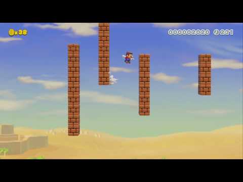 golden coin desert by psycorbo - Super Mario Maker 2 - No Commentary 1bv