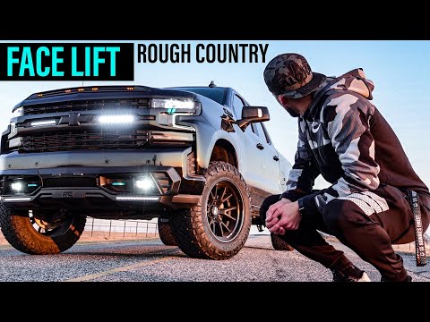 Silverado Face Lift - Rough Country Front Facia Kit 🔥