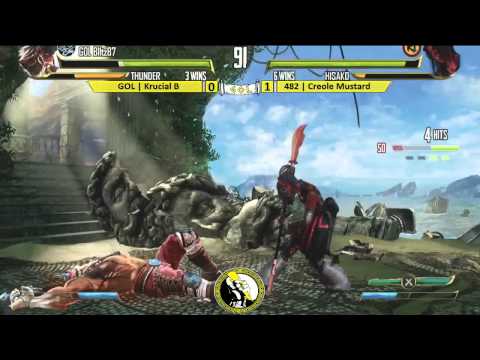 MGL X - Killer Instinct - GOL | Krucial B (Thunder) vs. 482 | Creole Mustard (Hisako)