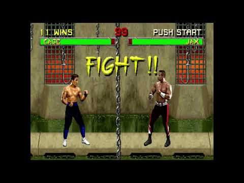 Mortal Kombat II Plus Beta 2 - Johnny Cage - Ultimate Difficult/Improved AI - No Continues