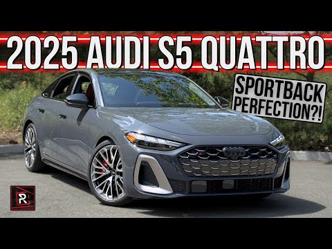 The 2025 Audi S5 Edition One Is A Practical & Quick Sports Sedan For SUV Resistant Buyers