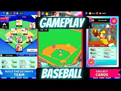 Idle Baseball Manager Tycoon, android gameplay, beginner tips and tricks and guide, game review - YouTube