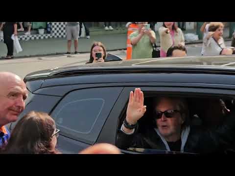 Video Paul McCartney arriving at Allianz Parque São Paulo - Brazil, October 15 2024