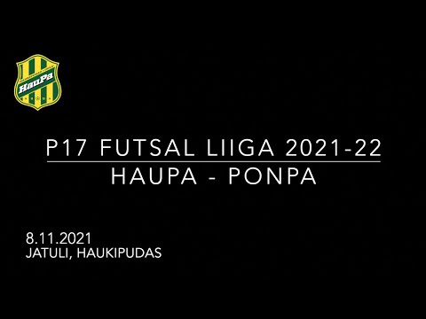 P17 Futsal-Liiga HauPa - PonPa (12- 3) 081121