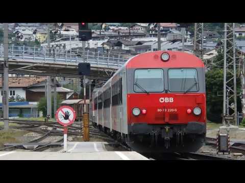 Abwechslungsreicher Bahnbetrieb im Bahnhof Schwarzach-St. Veit am 11.8.2018 (Teil 1)