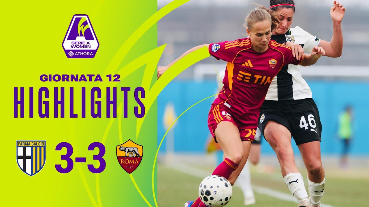 Parma vs AS Roma Highlights