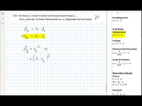Abschlussprüfung MII - 2021 HT A2.5 - Realschule Bayern