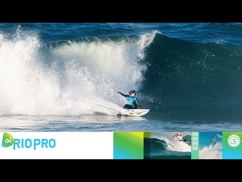 Tyler Wright vs. Sally Fitzgibbons vs. Keely Andrew - Round Three, Heat 1 - Oi Rio Women's Pro 2018