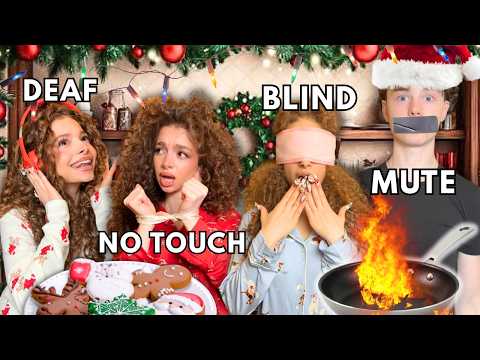 Kalogeras Sisters BLIND DEAF MUTE Christmas Baking!