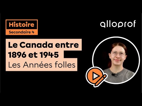 Le Canada entre 1896 et 1945 - Les Années folles | Histoire | Alloprof