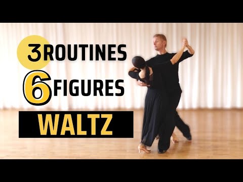 How to Dance 3 Waltz Routines with ONLY 6 Figures|The step-by-step guide
