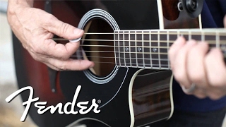 Video thumbnail for Fender Wayne Kramer "Royal Tone" Dreadnought CE | Fender by Fender