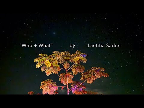 Laetitia Sadier - "Who + What" [Official Music Video]