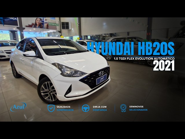 Vídeo HYUNDAI HB20S 1.0 TGDI FLEX EVOLUTION AUTOMÁTICO