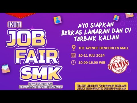 Dibuka, 1.029 Lowongan Kerja dari 25 Perusahaan