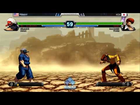 EVO2015 KOFXIII Side Tournament - Prinny vs Koji