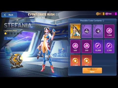 Mech arena new pilot stefania free token