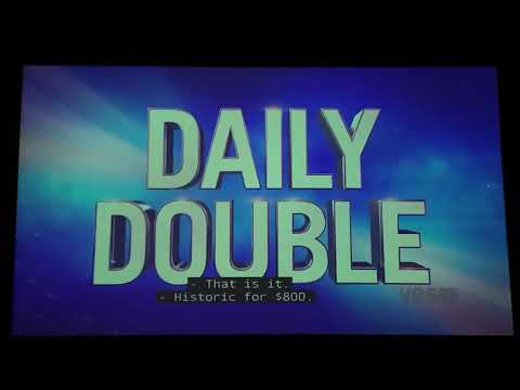 Jeopardy, Juliet Mayer Day 2 - 1st Daily Double (5/10/21)