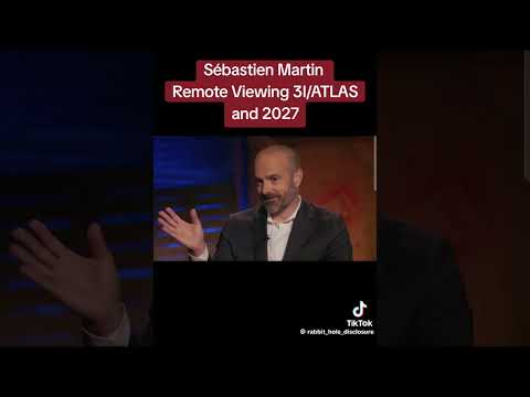 Sebastian Martin Remote Viewer 3i Atlas & 2027