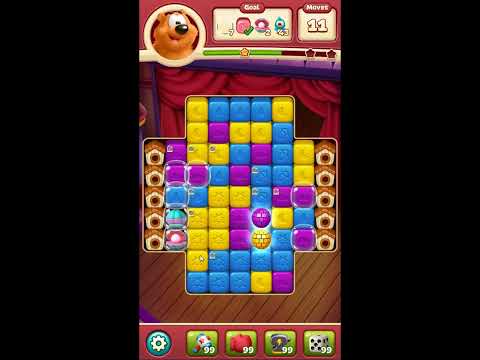 Toon Blast Level 8261 - NO BOOSTERS 🐻🐺🐱 | SKILLGAMING ✔️