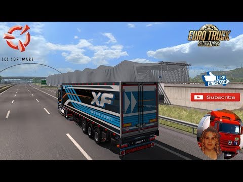 Euro Truck Simulator 2 (1.35 Beta) DLC Italy Verona to Parma DAF XF e6 by SCS + DLC's & Mods