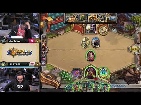 Hearthstone Global  Finals - Decider Match  B - Fenomeno vs bloodyface
