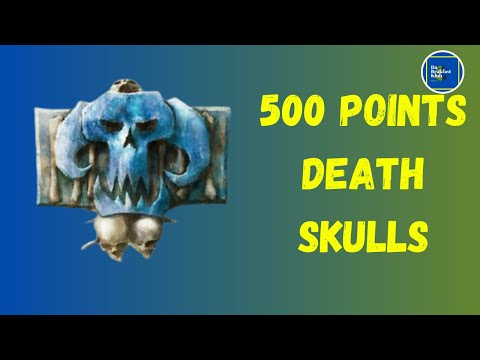 500 points of Warhammer 40K Death Skulls Orks