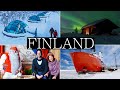 7 Days In FINLAND Lapland Glass Igloo Northern Lights Santa Claus Travel Vlog