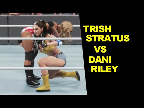 WWE 2K19 Trish Stratus vs Dani Riley - No Holds Barred