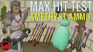 Amethyst Ammo : MAX HITTING (Amethyst Arrows, Broad Bolts & Javelins)