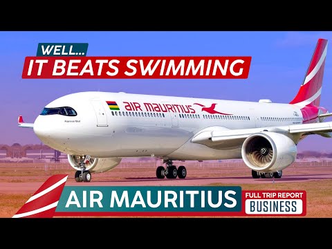 A Disappointment on AIR MAURITIUS ✦ A330 Business Class Trip Report ✦ Mumbai to Mauritius @tfft