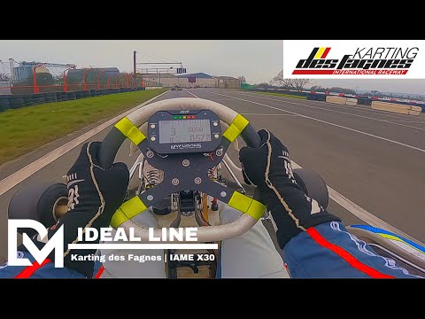 🇧🇪One lap around Karting des Fagnes | Ep.3 | (Drying Track) | IAME X30