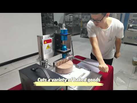 Manual ultrasonic cake cutting machine