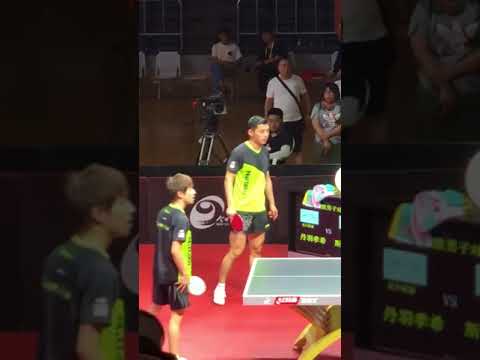 张继科 Zhang Jike Practice 20180805 Asia-Euro Challenge