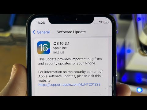 What's NEW in iOS 16.3.1!