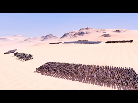 2000 SPEARMAN and CAVALRY vs 2000 ORC and 50 GIANT OGRE | Ultimate Epic Battle Simulator